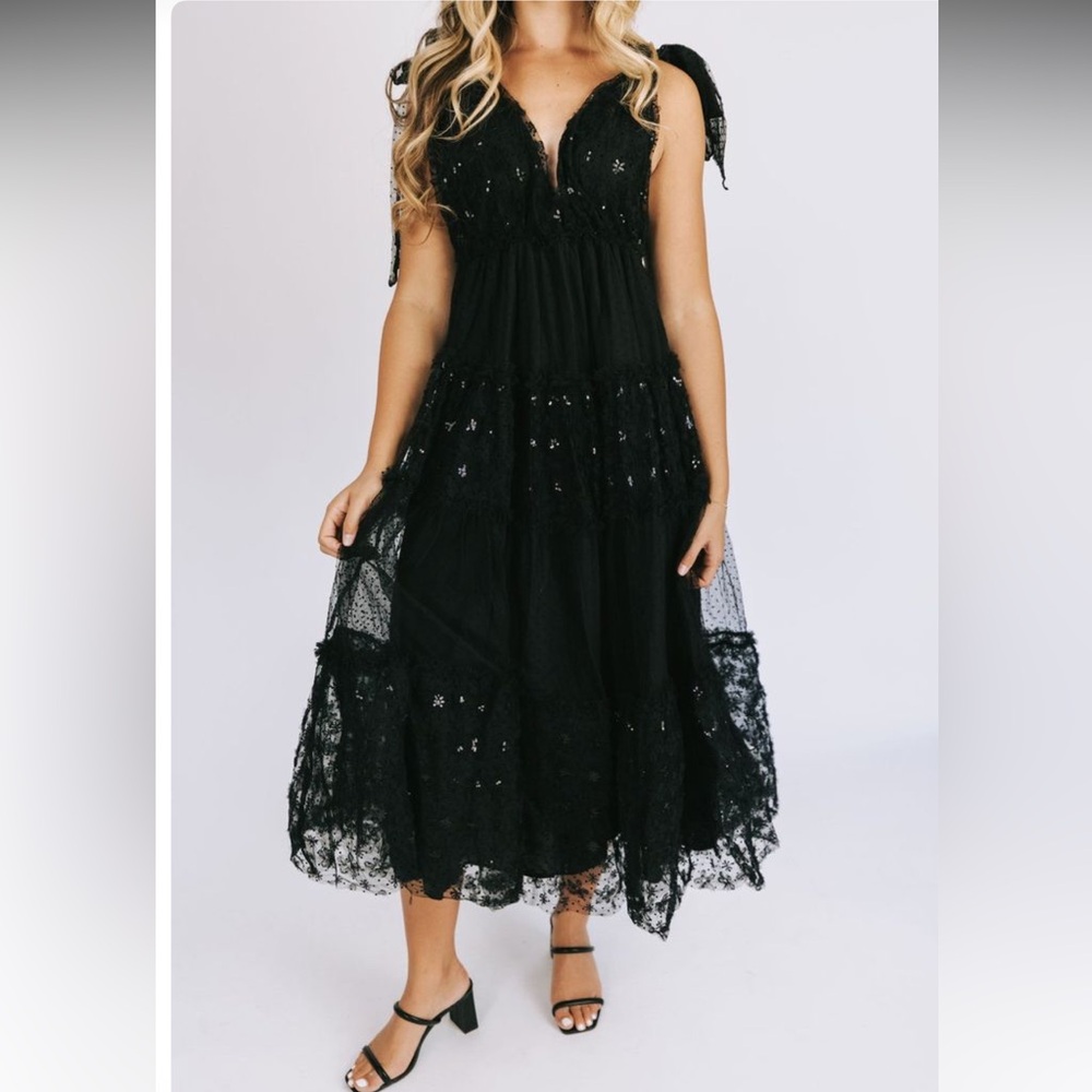 Mable Amable One Loved Babe Boutique Holiday Christmas New Years Eve Formal M
